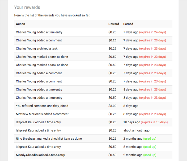 todo.vu tips - Referrals and Credits - todo.vu