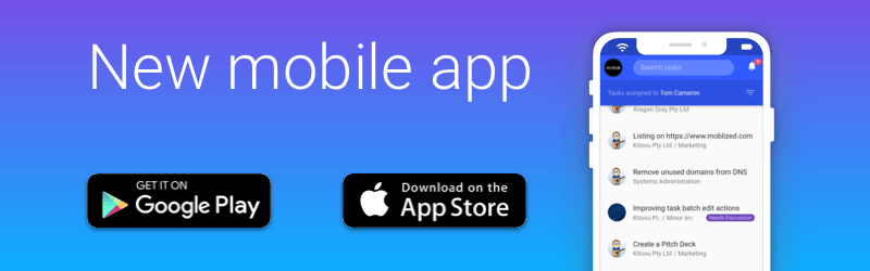 Mobile app now on Android and iOS