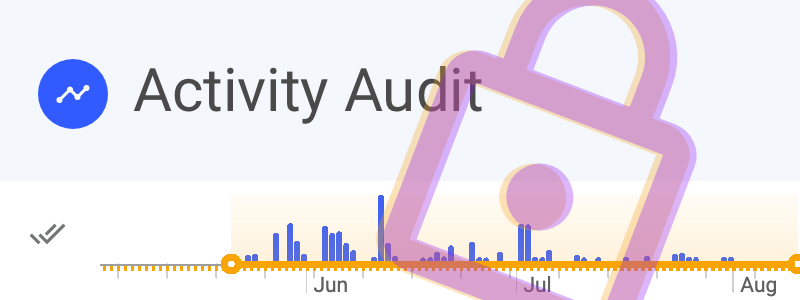 Improved security with our new Activity Audit Report